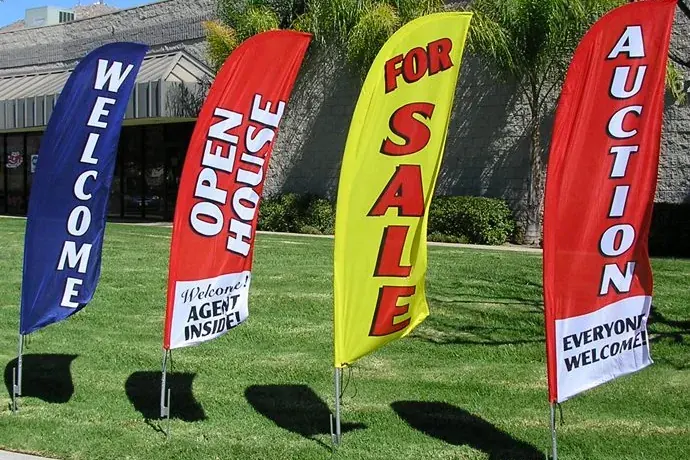 Temporary Signs customer work by Tennessee Sign Company