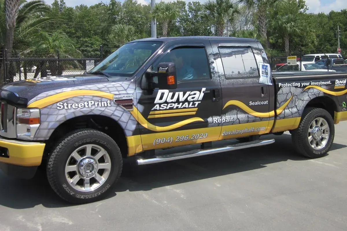 Vehicle Graphics customer work by Tennessee Sign Company